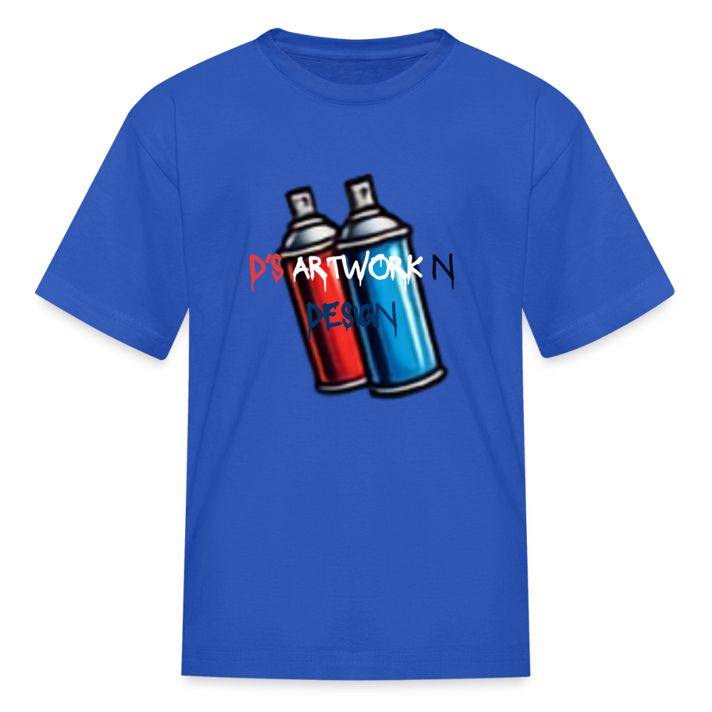 Spray Paint Can - Kids' T-Shirt - royal blue