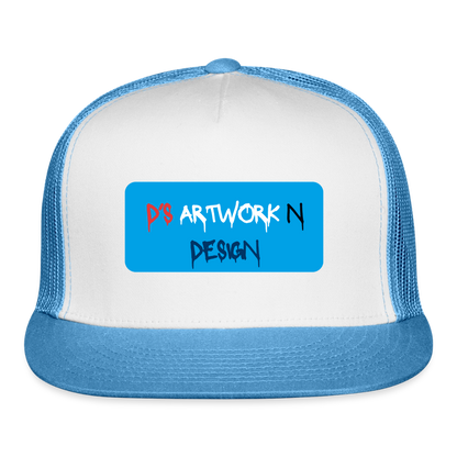 DS Graffiti - Trucker Hat - white/blue