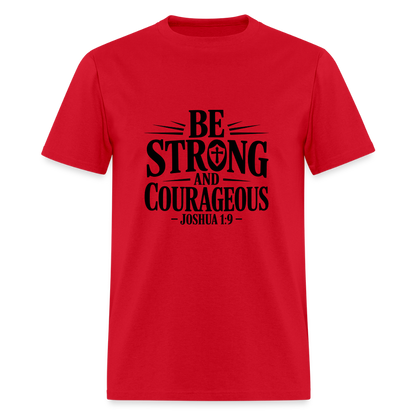Be Strong - men's t-shirt - red