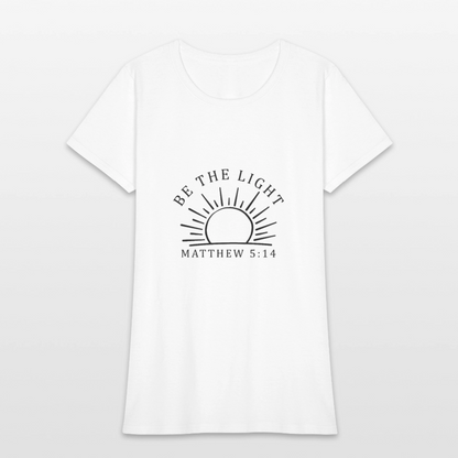 Be the Light - Women's T-Shirt - white