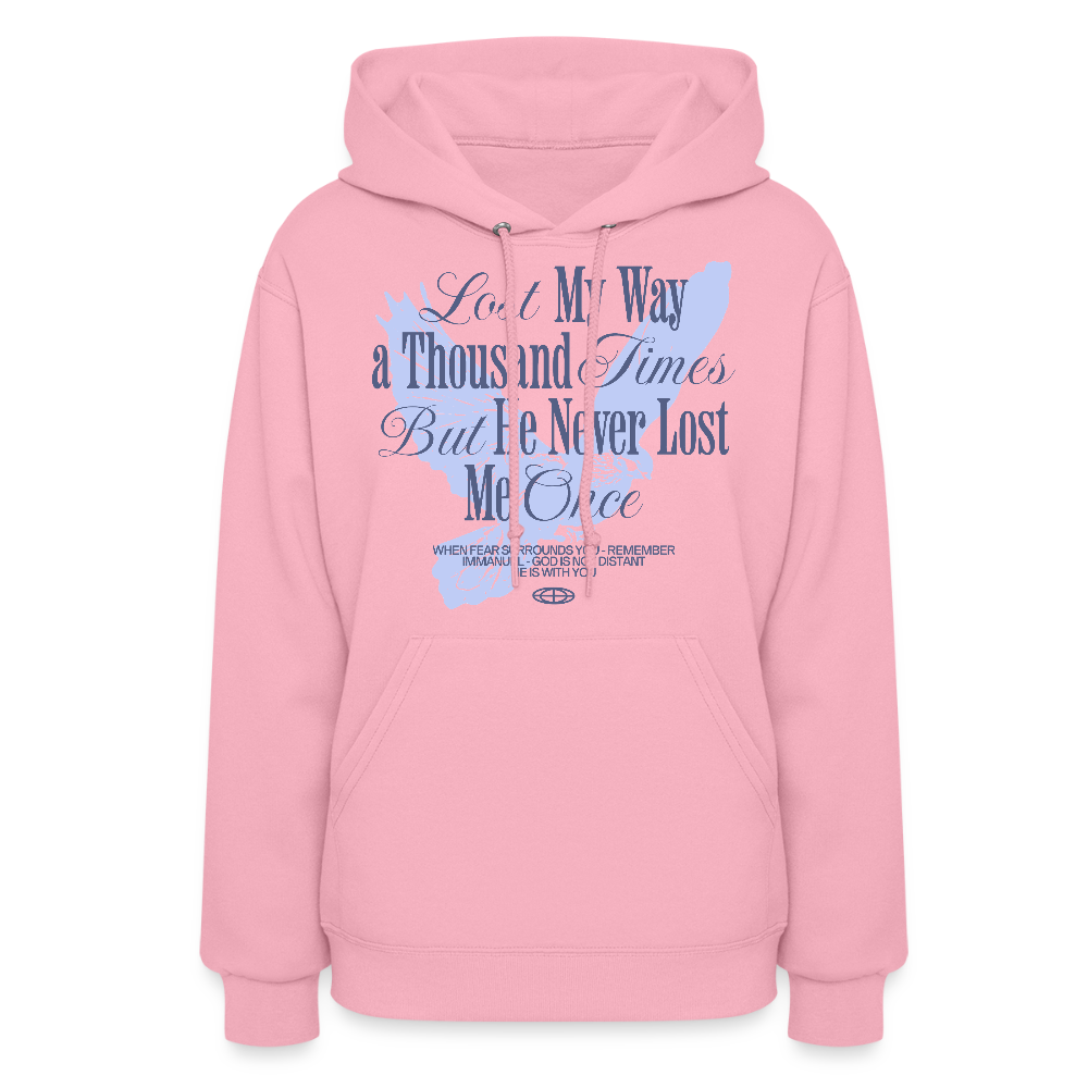 God is with Us - Women's Hoodie - classic pink