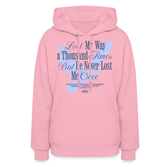 God is with Us - Women's Hoodie - classic pink