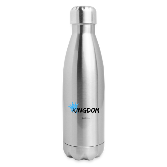 Kingdom Business - Insulated Stainless Steel Water Bottle - silver
