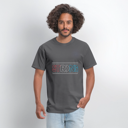 Stay Strong - Men's T-Shirt - charcoal