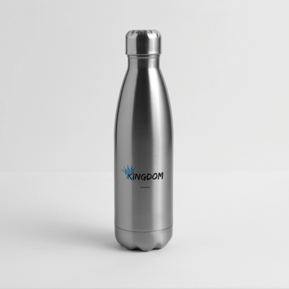 Kingdom Business - Insulated Stainless Steel Water Bottle - silver