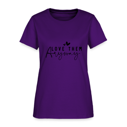 Love - Women's T-Shirt - purple