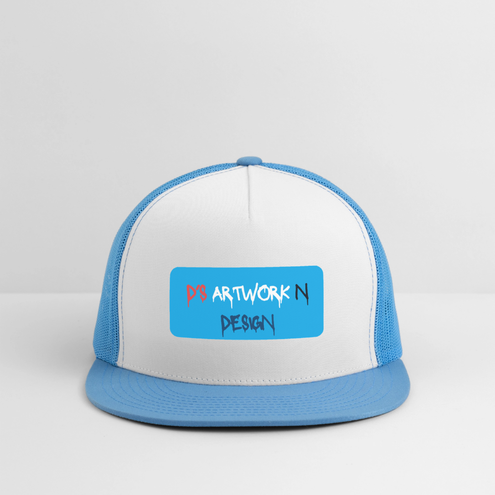 DS Graffiti - Trucker Hat - white/blue