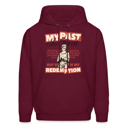 Redemption - Men's Hoodie - burgundy