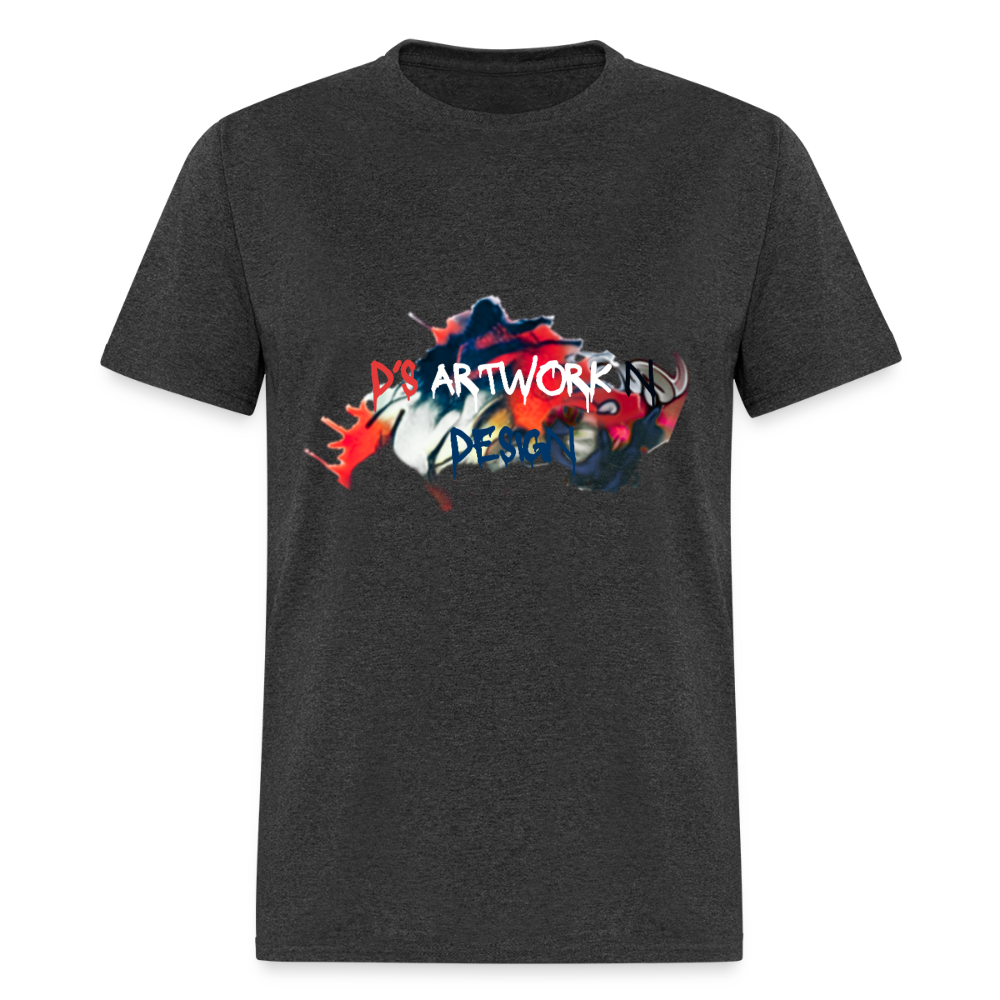 Spray Paint - DS  Men's T-Shirt - heather black