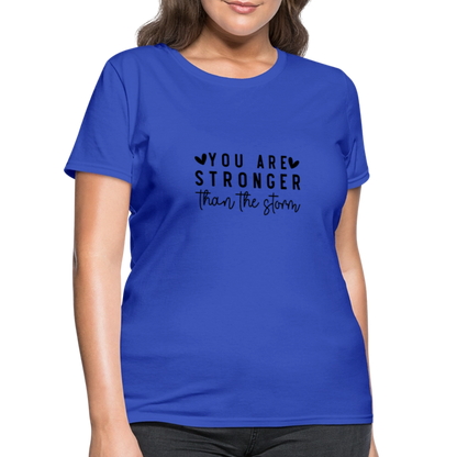 You are Strong - Women's T-Shirt - royal blue