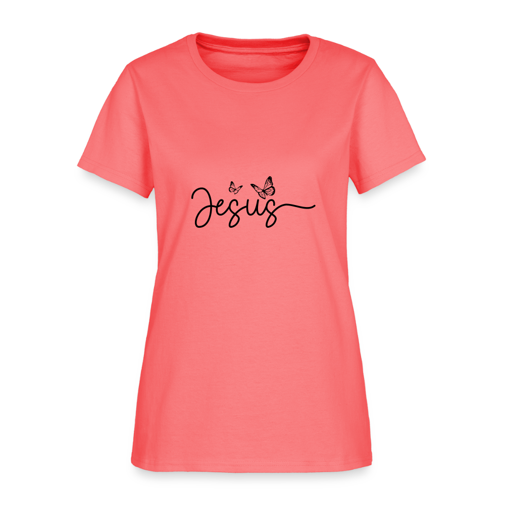 Jesus - Women's T-Shirt - coral