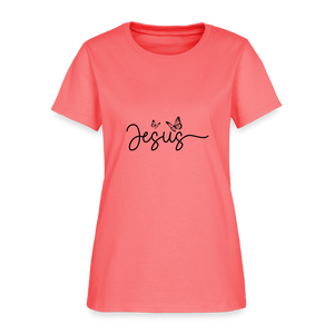 Jesus - Women's T-Shirt - coral