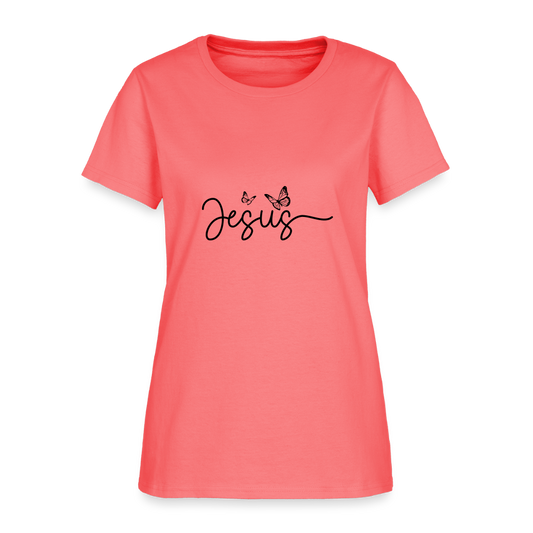 Jesus - Women's T-Shirt - coral
