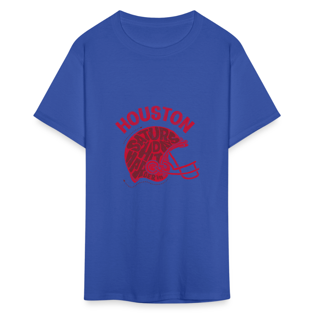 Huston football - Unisex  T-Shirt - royal blue
