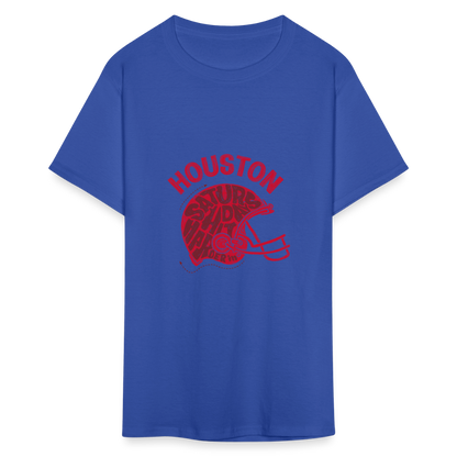 Huston football - Unisex  T-Shirt - royal blue