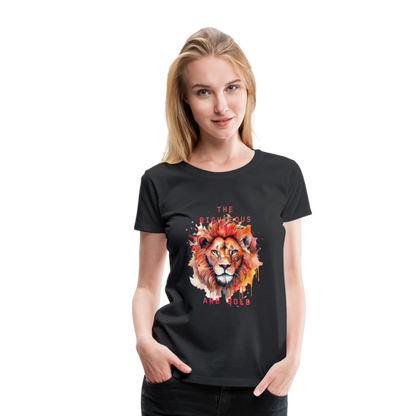 Bold Lion - Women’s T-Shirt - black