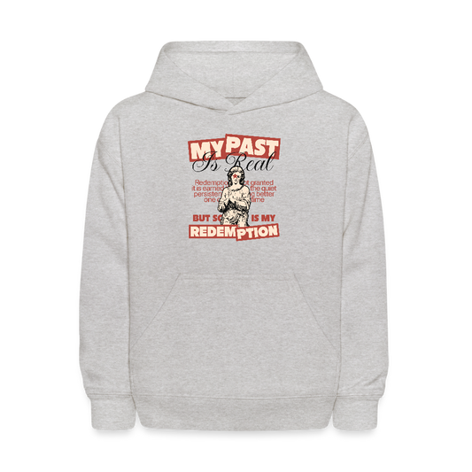 Redemption - Kids' Hoodie - heather gray