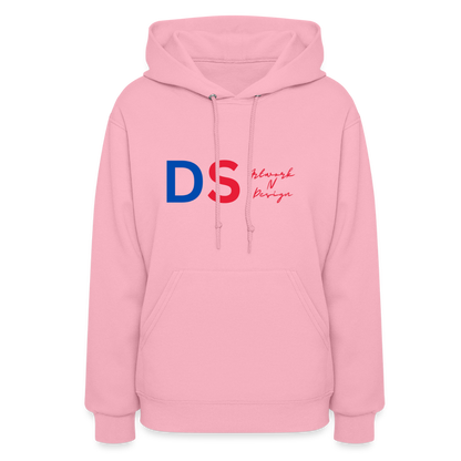 DS Artwork N Design - Women's Hoodie red and blue - classic pink