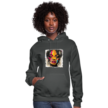 Pop Culture Woman 2 - Women's  Hoodie - asphalt