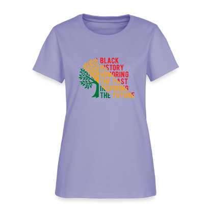 Black History - Women's T-Shirt - lavender