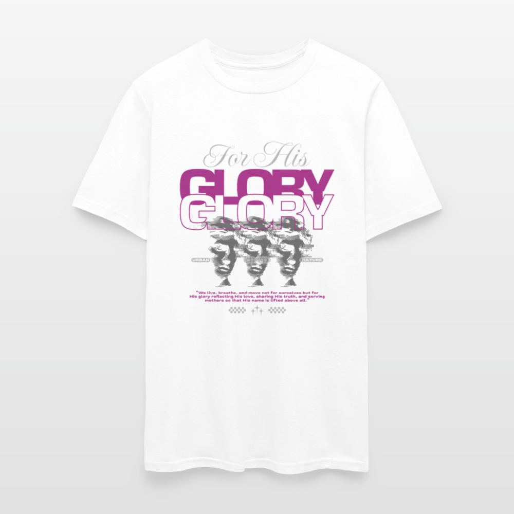 Glory to God - Men's T-Shirt - white