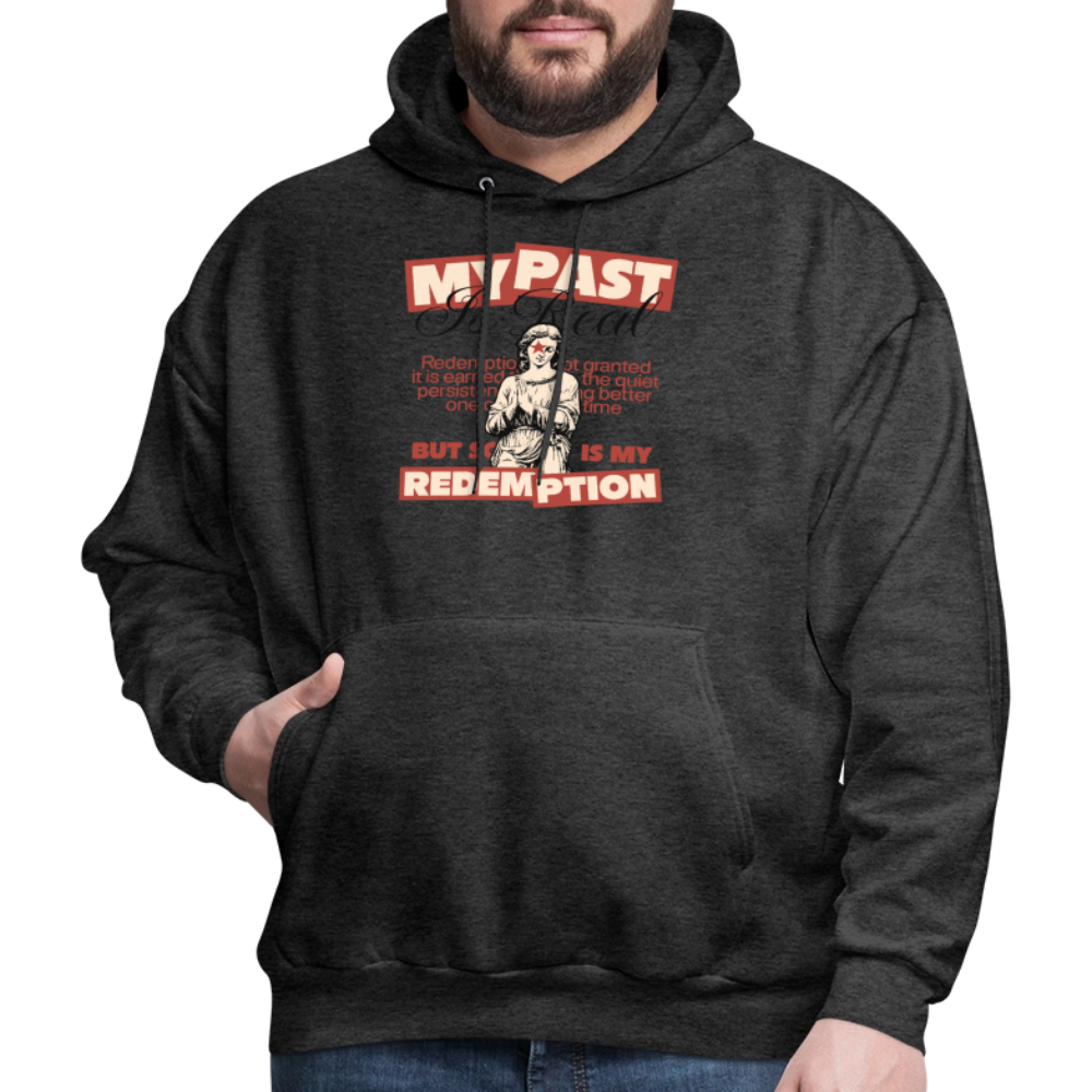 Redemption - Men's Hoodie - charcoal grey