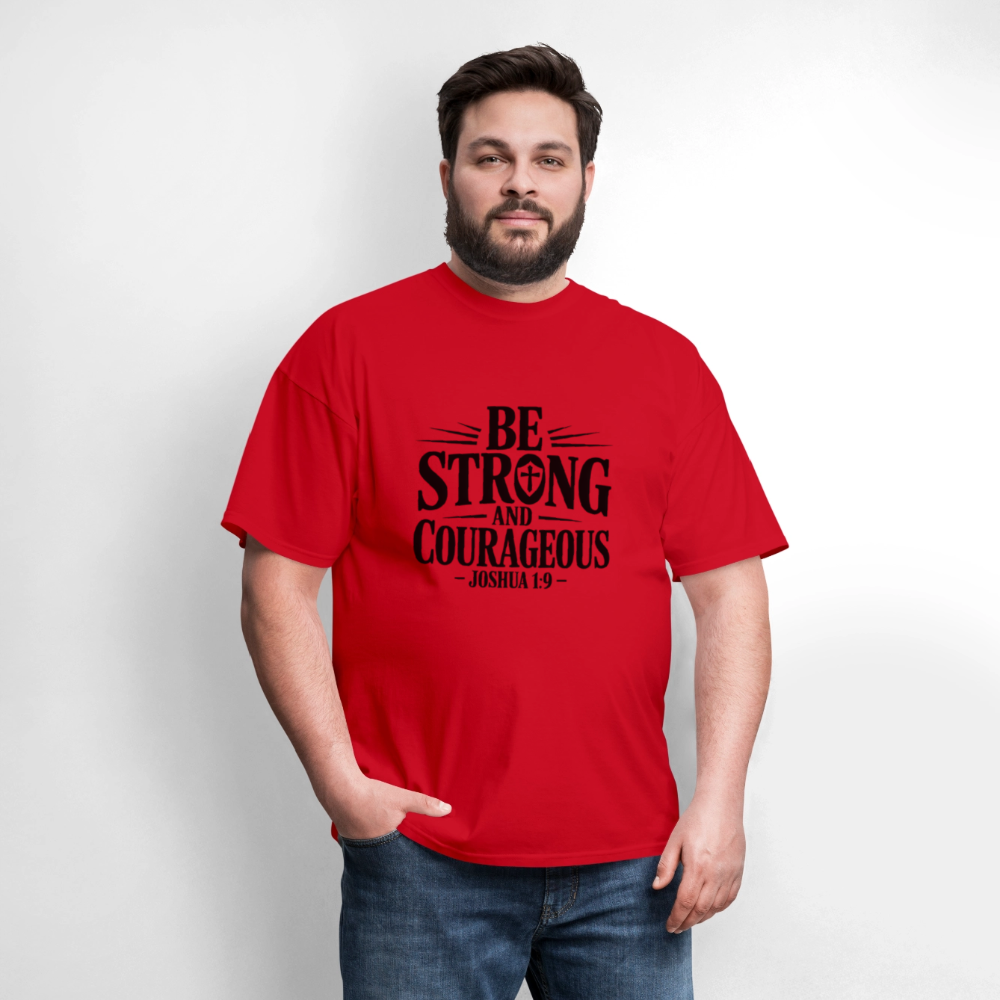Be Strong - men's t-shirt - red