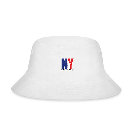 NY - Bucket Hat - white