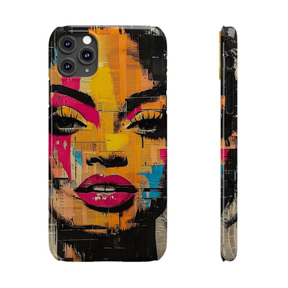 Retro Pop Culture Woman 1 - Phone Case