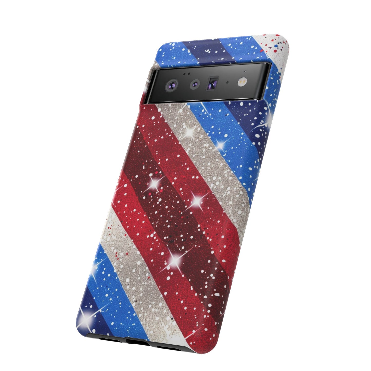 Glittery Patriotic Phone Case - Tough Cases