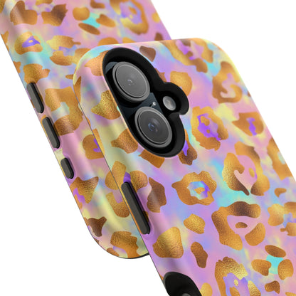 Leopard Print Impact-Resistant Phone Case