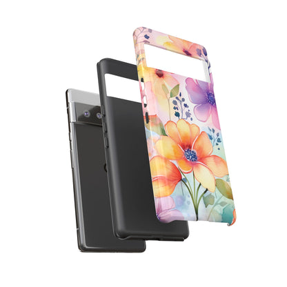 Floral Tough Case for Google Pixel- theme 1