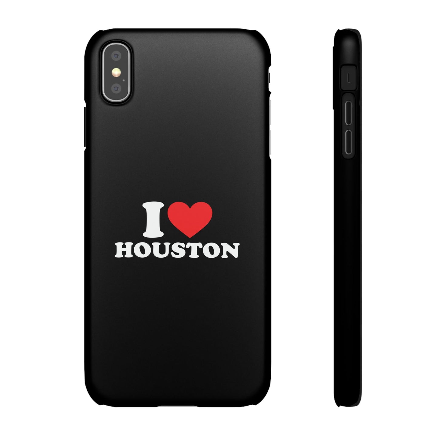 I Love Houston Snap Case Phone Cover