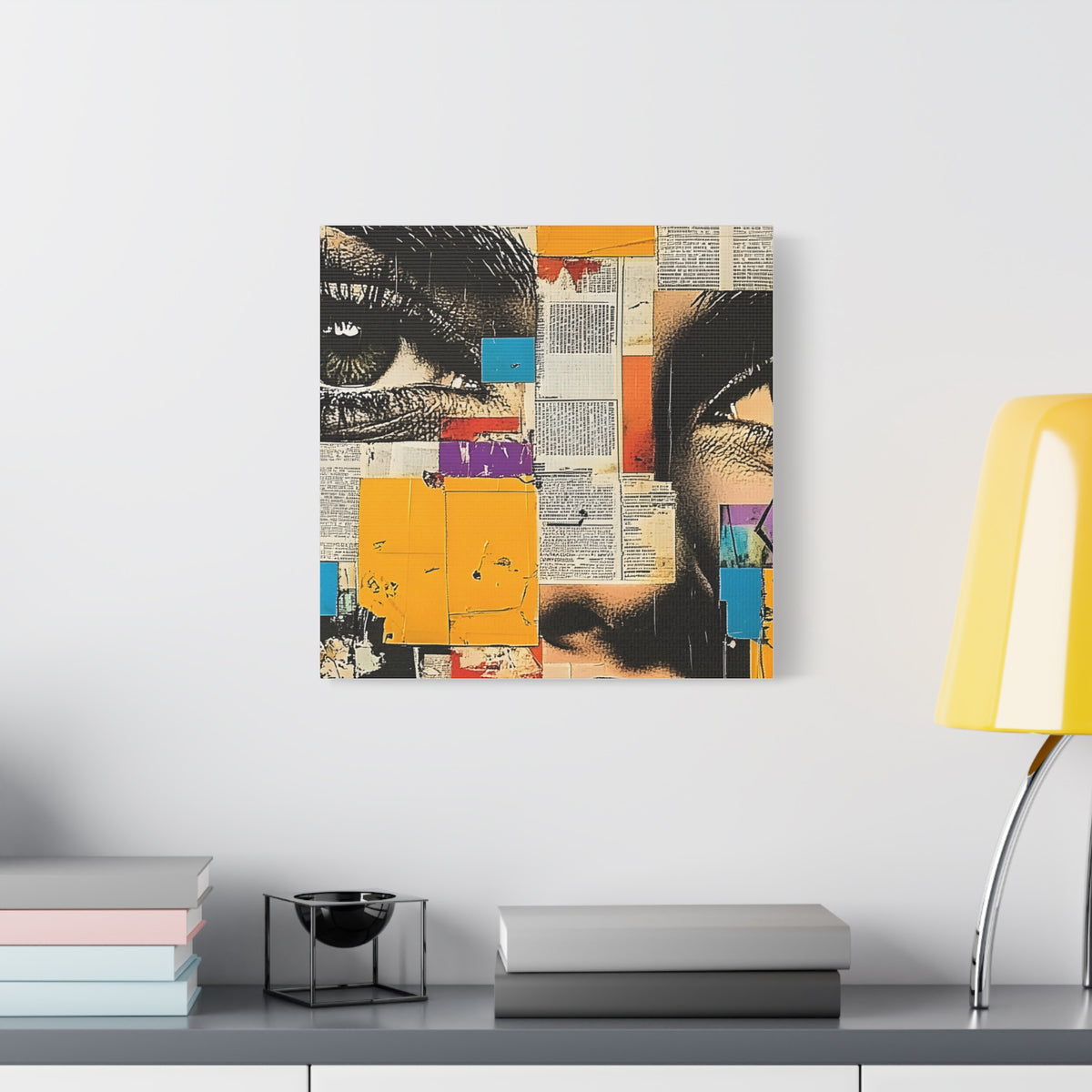Canvas Wall Art -  Retro Pop Culture woman 4