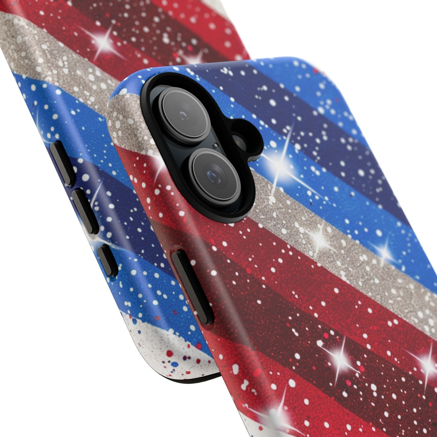 Glittery Patriotic Phone Case - Tough Cases