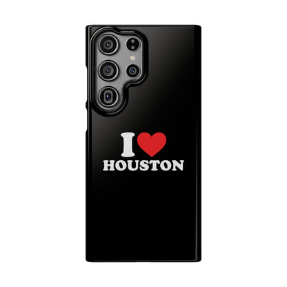 I Love Houston Snap Case Phone Cover