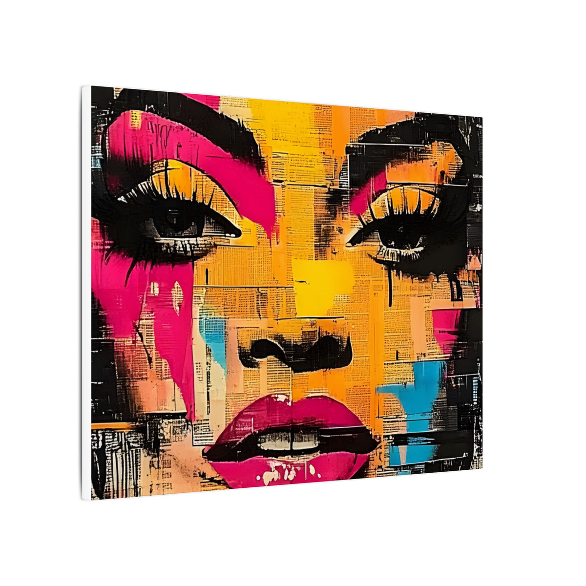 Canvas Wall Art - Retro Pop Culture Women 1