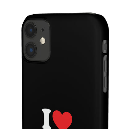I Love Houston Snap Case Phone Cover