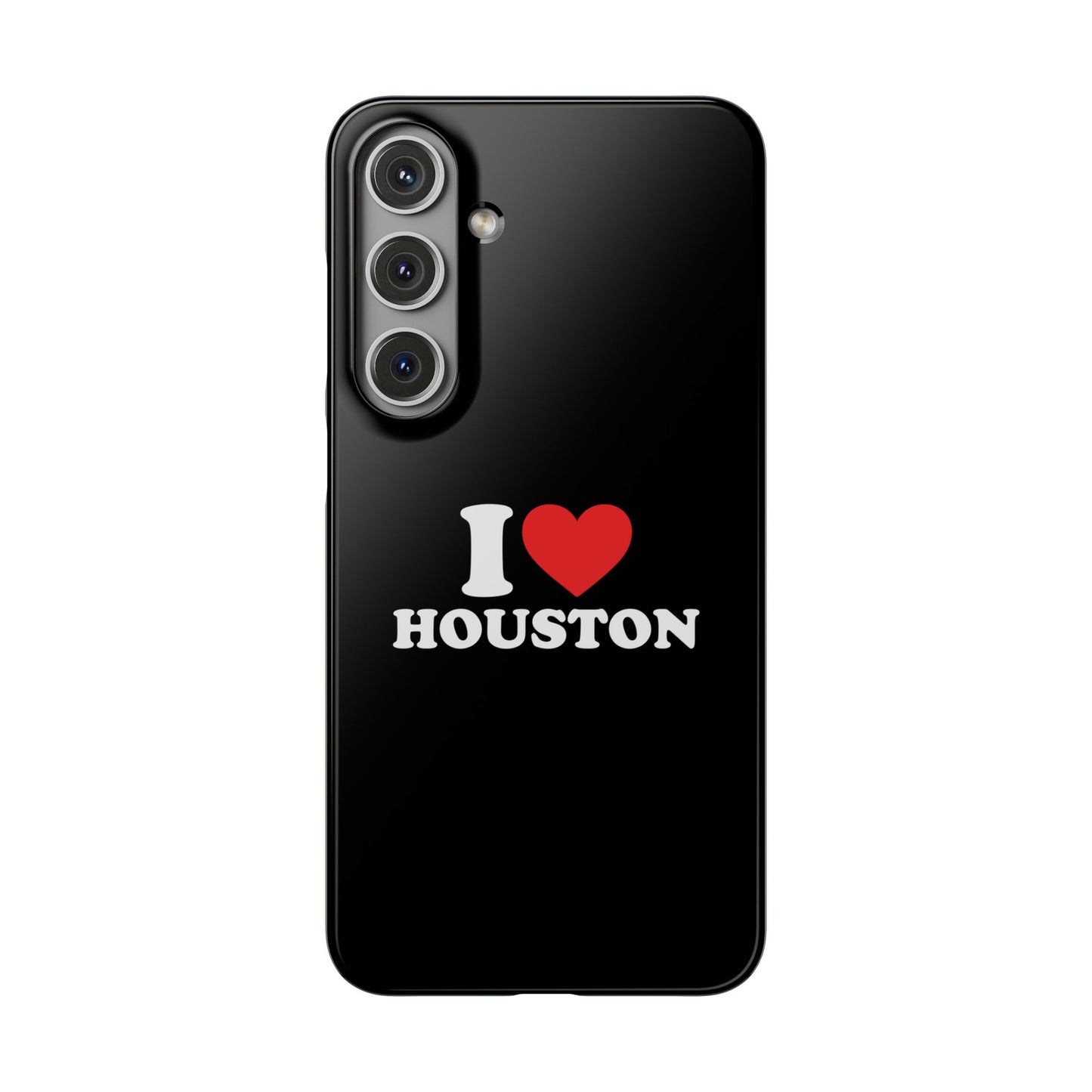 I Love Houston Snap Case Phone Cover