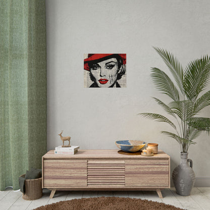 Retro Pop Culture Poster 3- Fashion Inspiration, Retro Wall Art