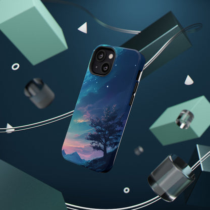Stunning Galaxy Tree Impact-Resistant Phone Case