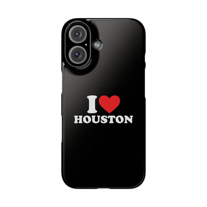 I Love Houston Snap Case Phone Cover