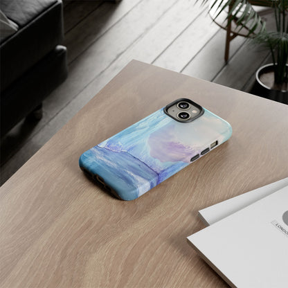 Artistic Phone Case with Iceberg Design