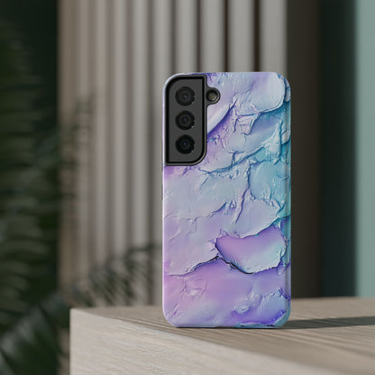 Vibrant Impact-Resistant Phone Case - Colorful Texture Design