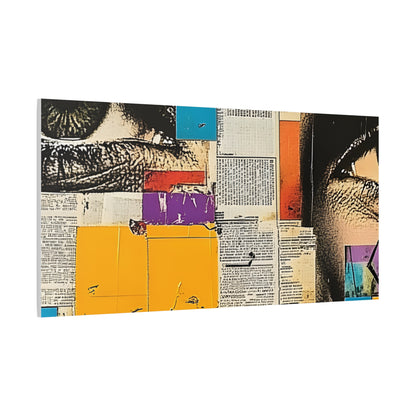 Canvas Wall Art -  Retro Pop Culture woman 4