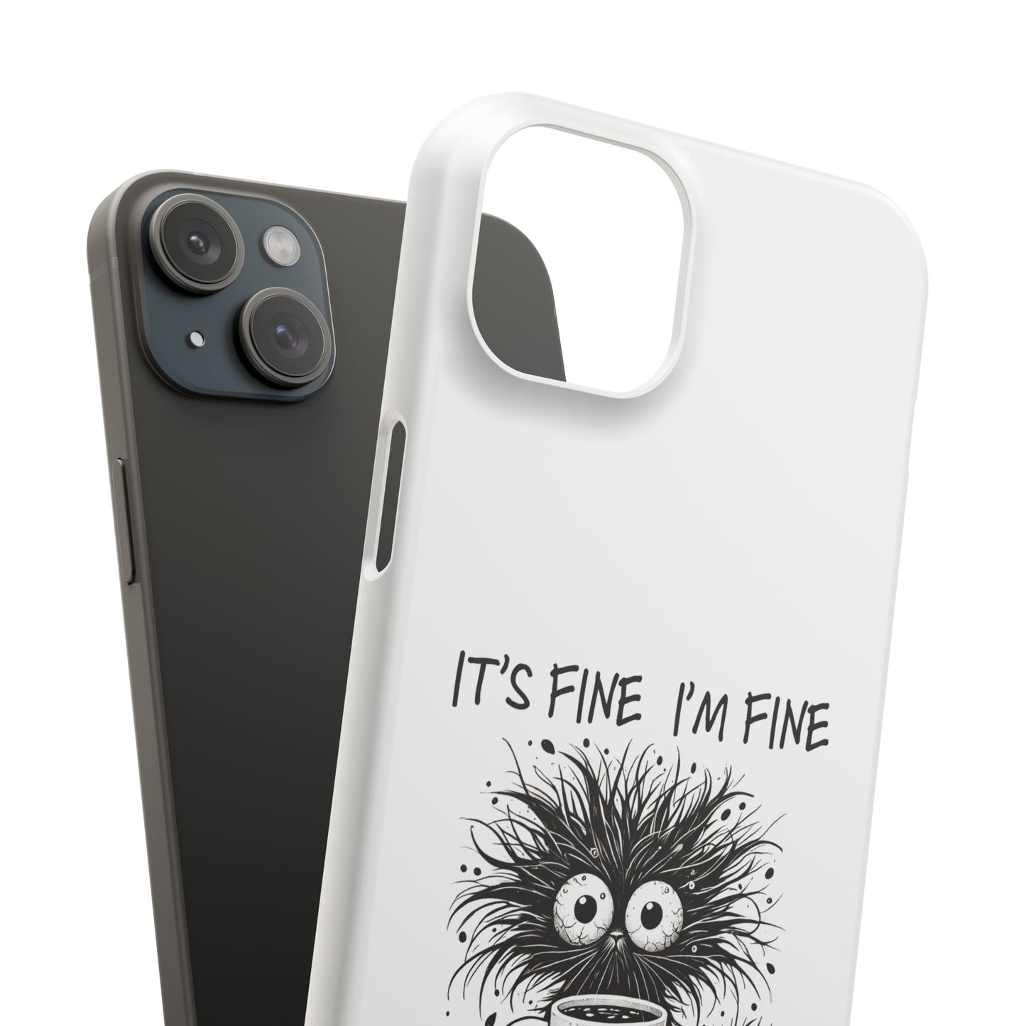 Funny Cat  - Slim phone Case
