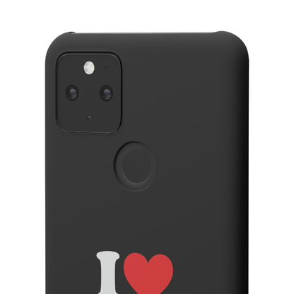 I Love Houston Snap Case Phone Cover