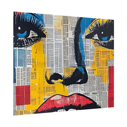 Poster Wall Art - Retro Pop Culture Woman 18 Comic Book Style