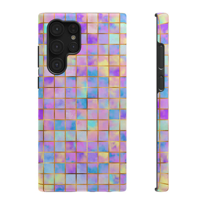 Colorful Mosaic Impact-Resistant Phone Case