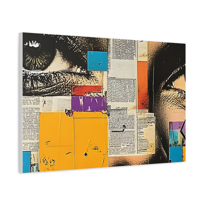 Canvas Wall Art -  Retro Pop Culture woman 4